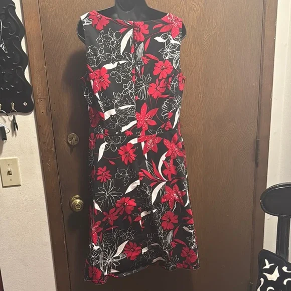 knee length dresses for ladies Tribal Native American Pattern Print Slim Fit Midi Cami Dress main image 0